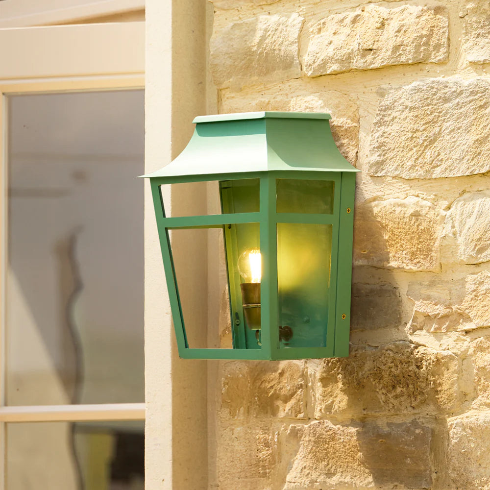 Pooky Majorelle IP44 Wall Light in Sage