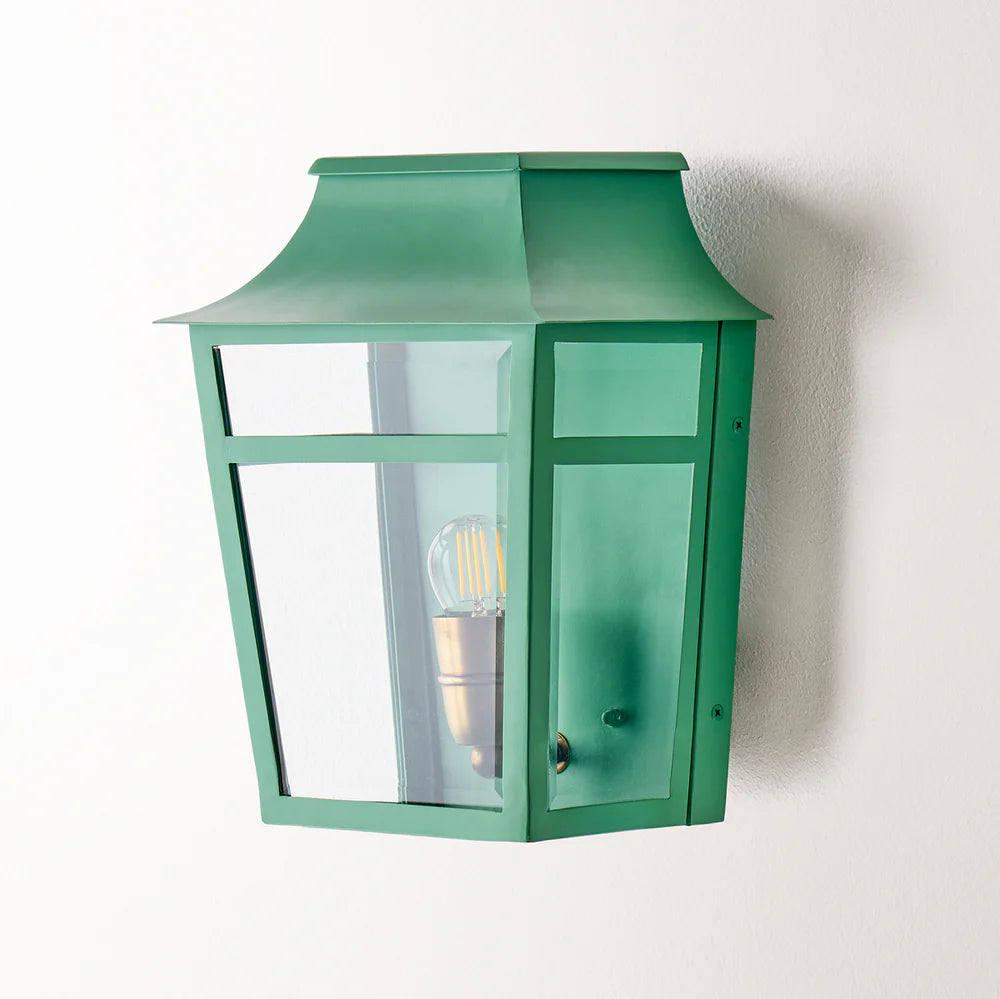 Pooky Majorelle IP44 Wall Light in Sage
