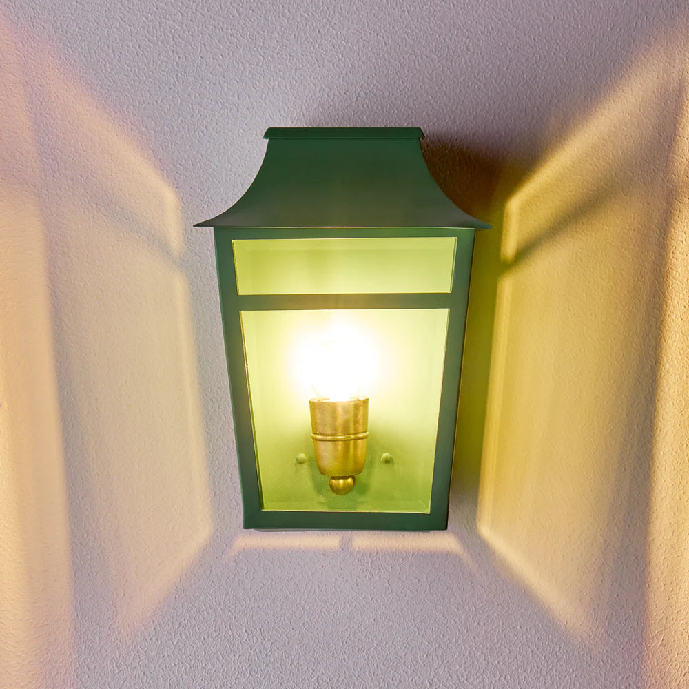 Pooky Majorelle IP44 Wall Light in Sage