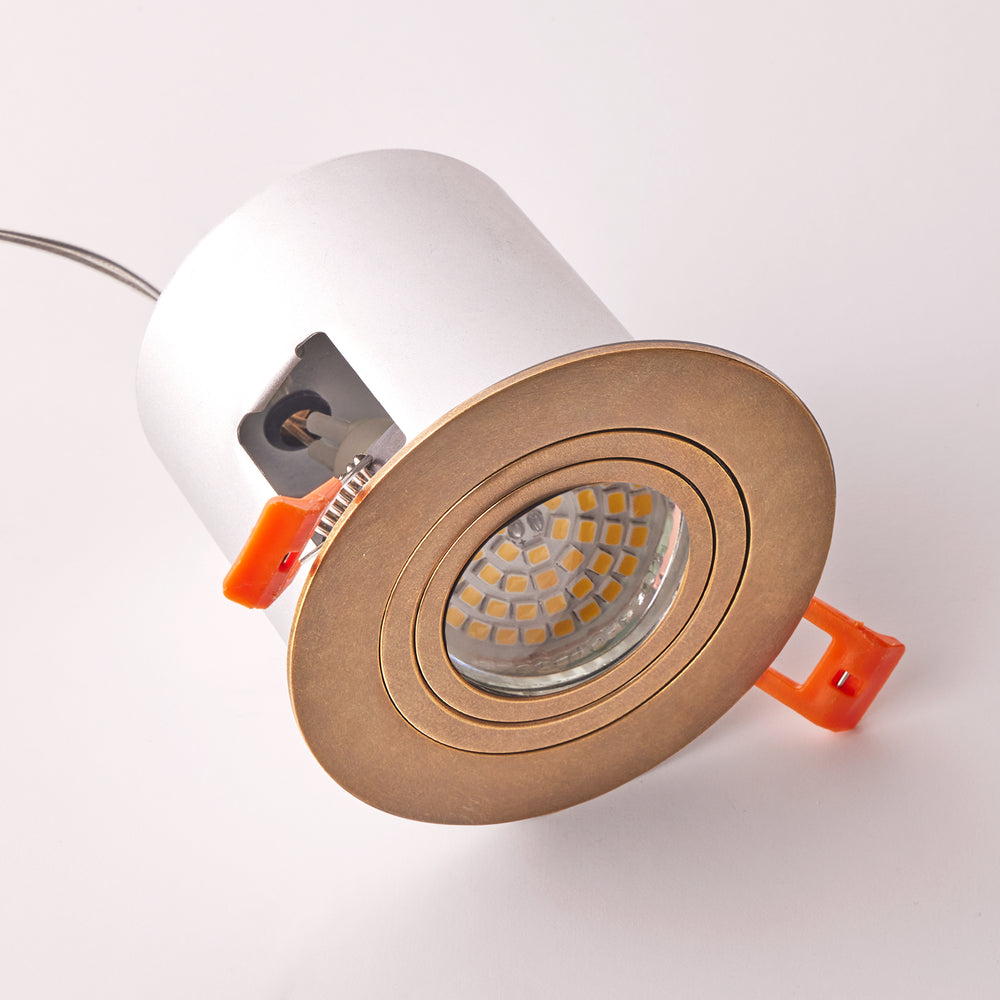 Pooky - Maz Recessed Spotlight - Brass