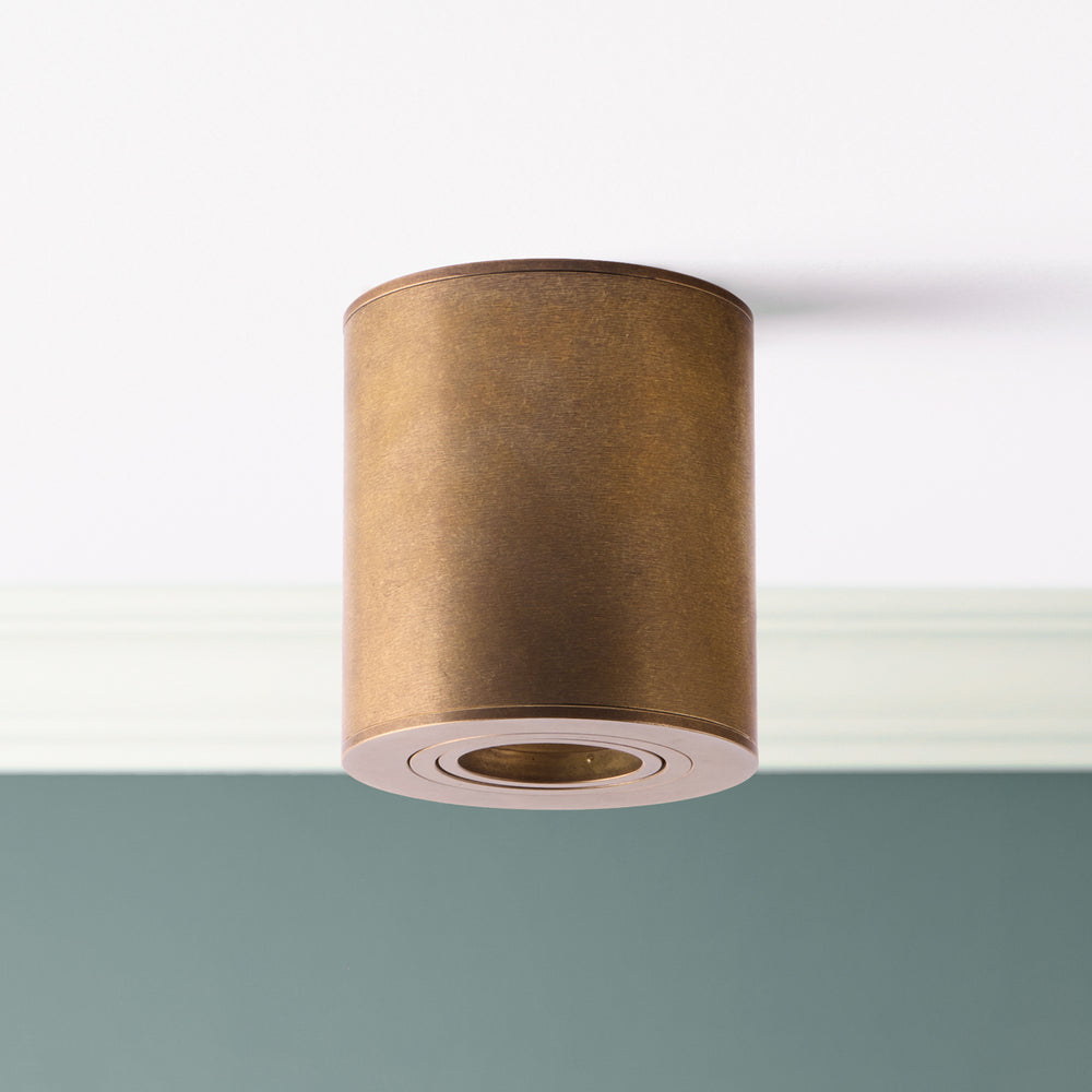 Pooky - Larger Maz Spot Light with Adjustor - Brass