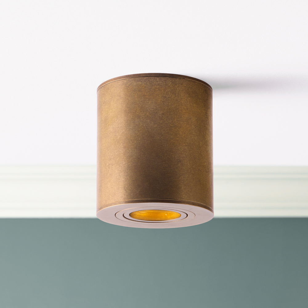 Pooky - Larger Maz Spot Light with Adjustor - Brass
