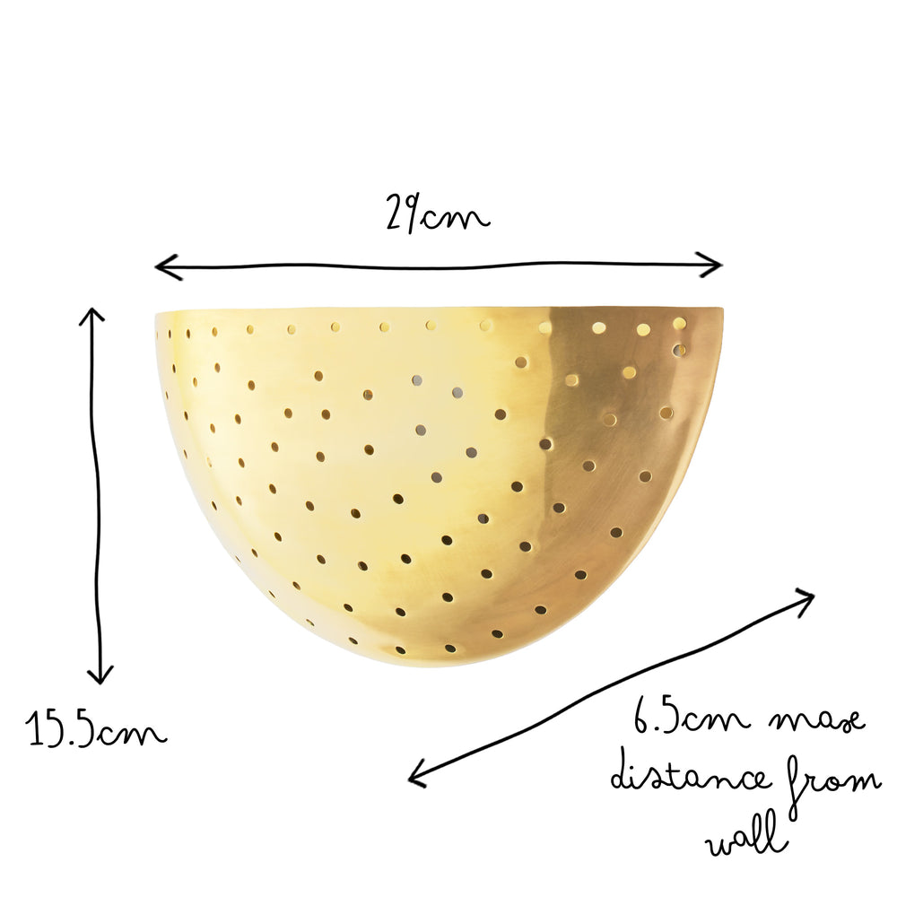 Pooky - Meknes Wall Light - Brass