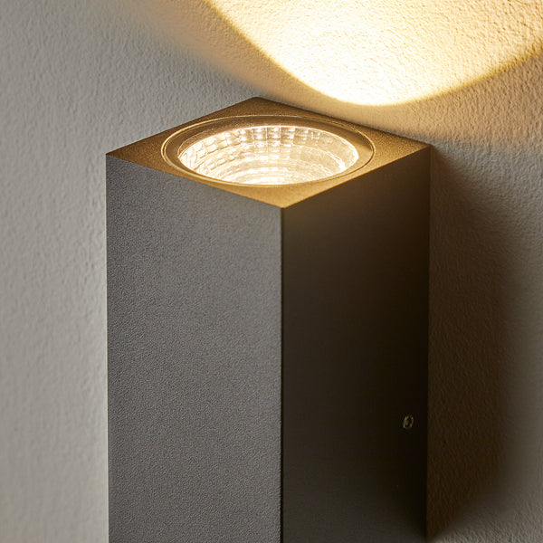 Pooky - Mullian Ip65 Up And Down Wall Light - Black