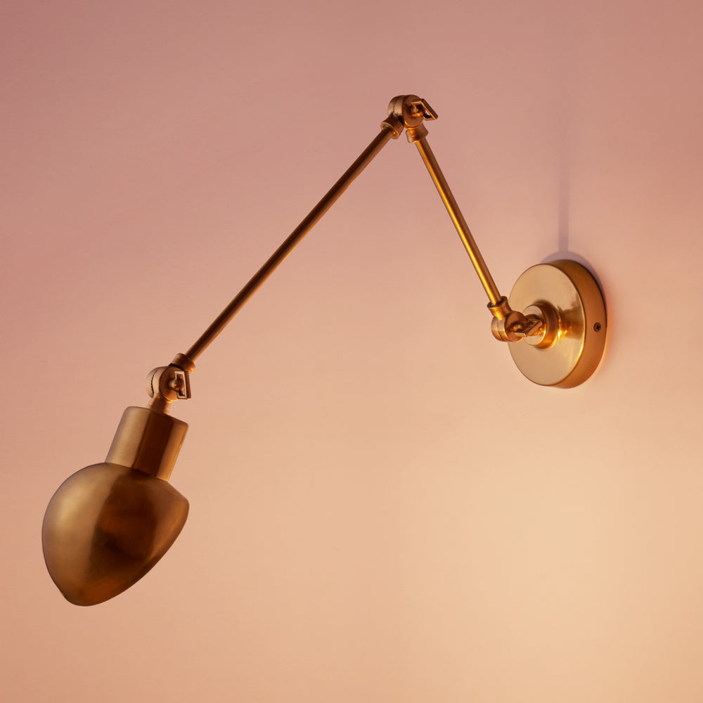 Pooky - Nova Wall Light - Brass