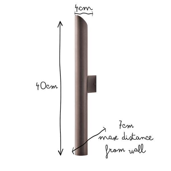Pooky - Padme Ip54 Up And Down Wall Lighter - Bronze