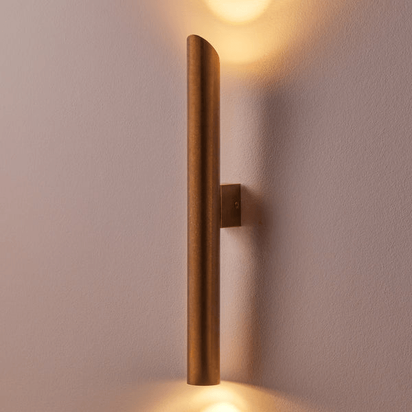 Pooky - Padme Ip54 Up And Down Wall Lighter - Brass