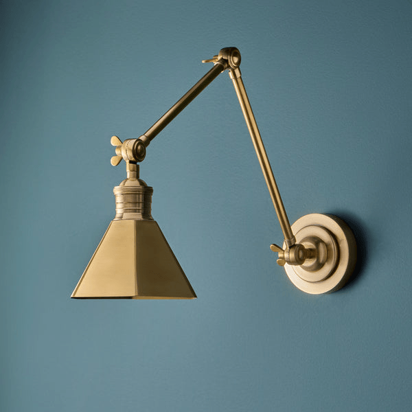 Pooky - Paxton Wall Light - Antique Brass