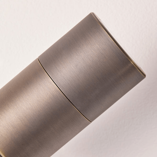Pooky - Motion Sensor Double Portreath Ip65 Adjustable Pillar Light - Bronze