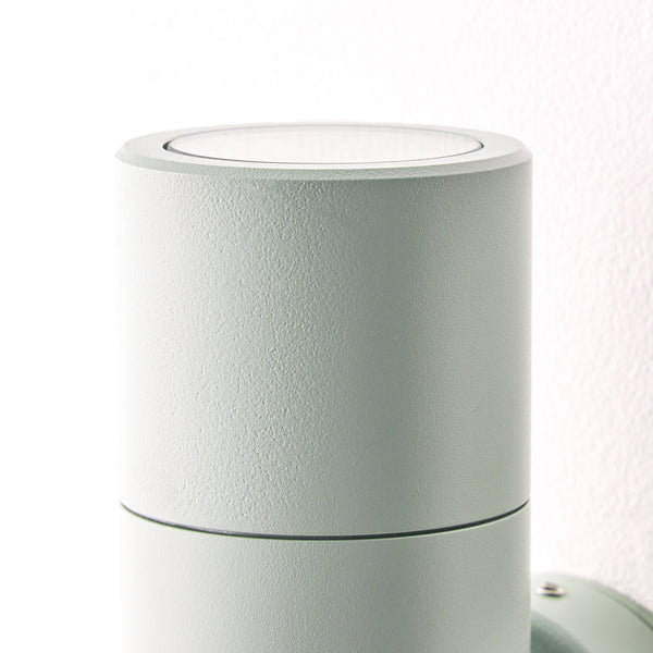 Pooky - Portreath Ip65 Up And Down Pillar Light - Green Bay