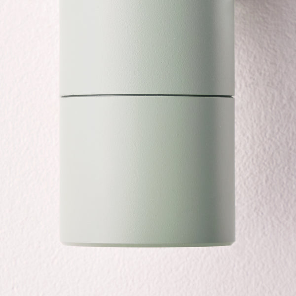 Pooky - Portreath Ip65 Up And Down Pillar Light - Green Bay