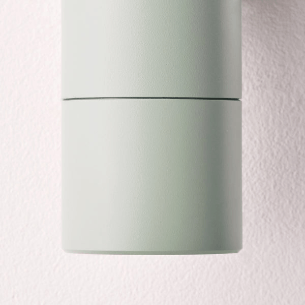 Pooky - Portreath Ip65 Up And Down Pillar Light - Green Bay