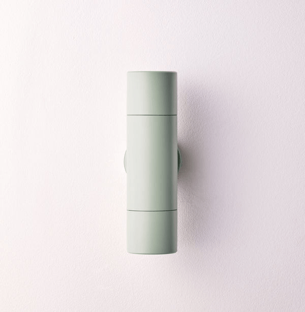 Pooky - Portreath Ip65 Up And Down Pillar Light - Green Bay
