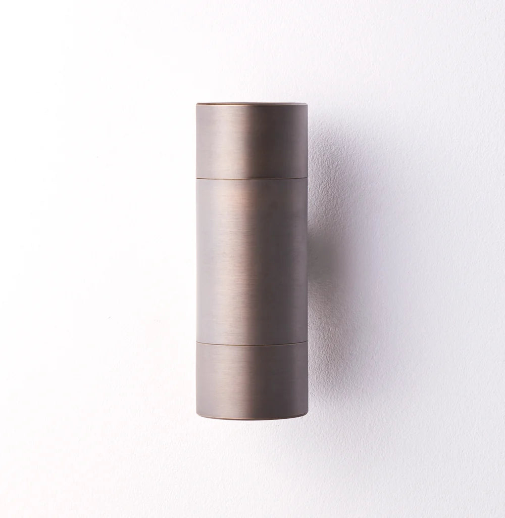 Pooky Large Portreath IP65 Up and Down Pillar Wall Light