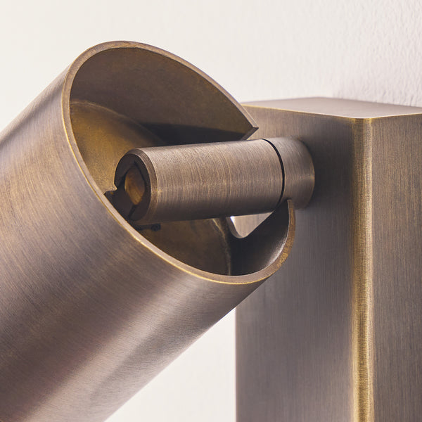 Pooky - Motion Sensor Portreath Ip65 Adjustable Pillar Light - Bronze
