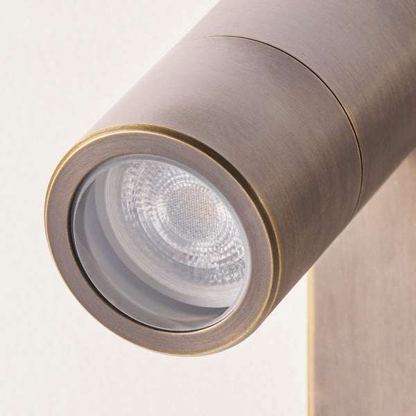 Pooky - Motion Sensor Portreath Ip65 Adjustable Pillar Light - Bronze