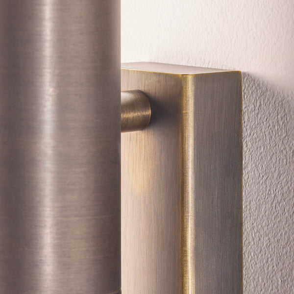 Pooky - Motion Sensor Portreath Up And Down Ip65 Pillar Light - Bronze