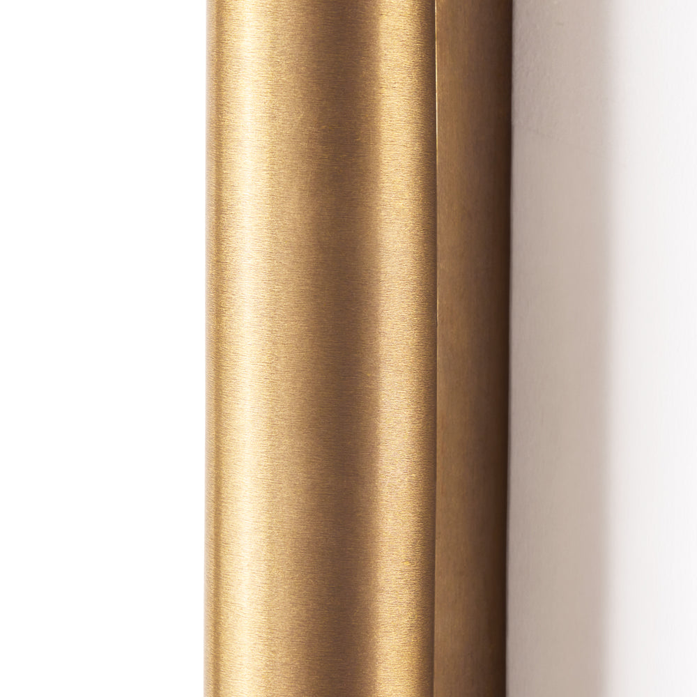 Pooky - Portleven IP65 Wall Light - Aged Brass