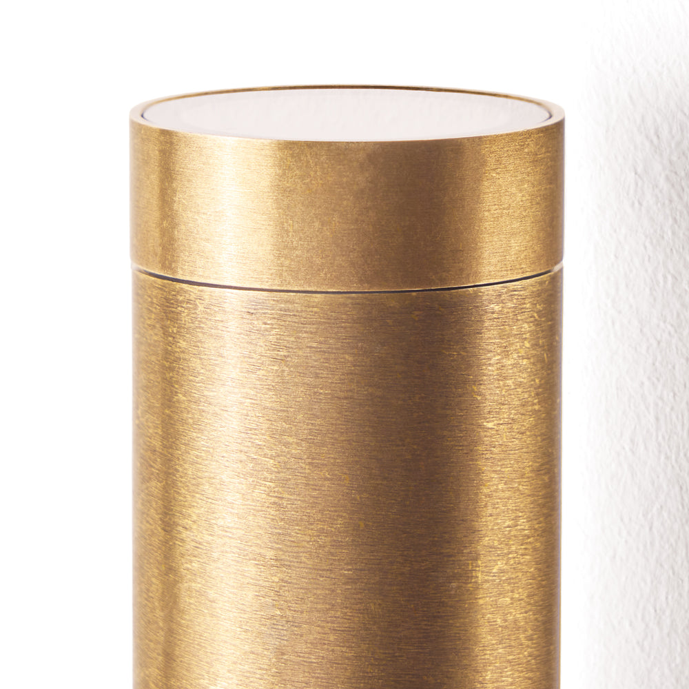 Pooky - Portleven IP65 Wall Light - Aged Brass