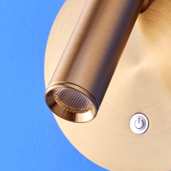 Pooky - Focus Rechargeable Wall Light - Antique Brass