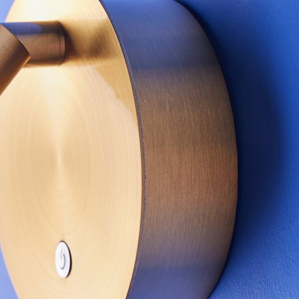Pooky - Focus Rechargeable Wall Light - Antique Brass