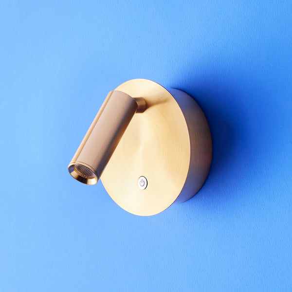 Pooky - Focus Rechargeable Wall Light - Antique Brass