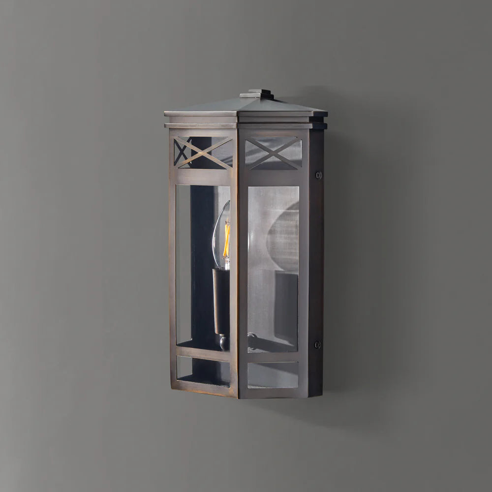 Pooky Rothesay IP44 Outdoor Wall Light in Bronze