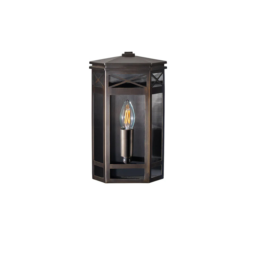 Pooky Rothesay IP44 Outdoor Wall Light in Bronze