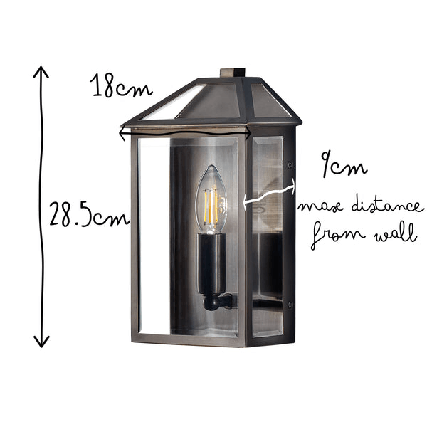 Pooky - Salcombe Ip44 Exterior Wall Light - Bronze