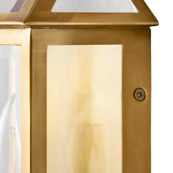 Pooky - Salcombe Ip44 Exterior Wall Light - Antique Brass