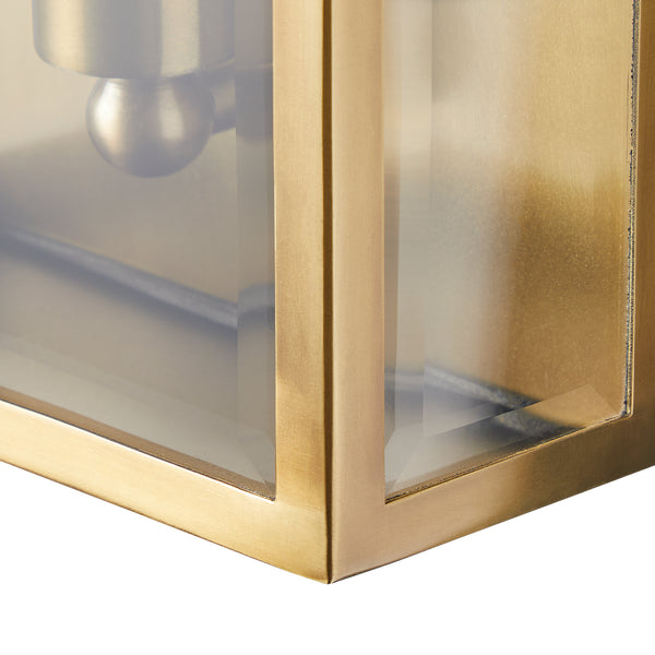 Pooky - Salcombe Ip44 Exterior Wall Light - Antique Brass