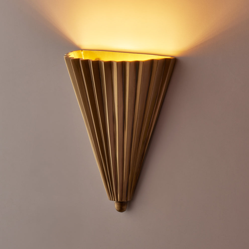 Pooky - Larger Sensu Wall Light - Brass