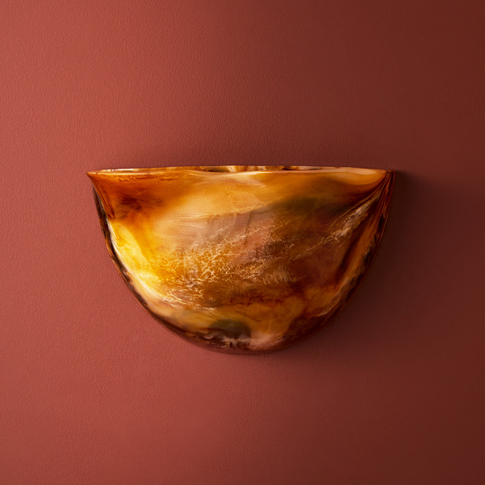 Pooky - Toby Wall Light - Tortoiseshell Resin