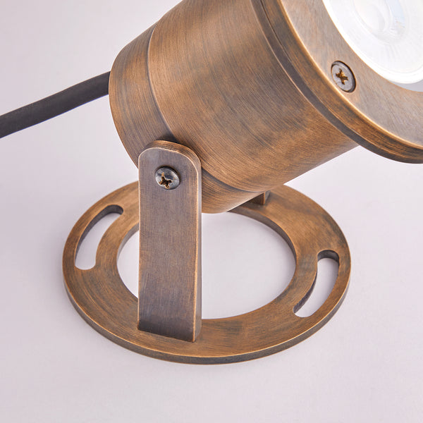 Pooky - Zennor Ip65 Garden Spotlight - Adjustable Bracket - Bronze
