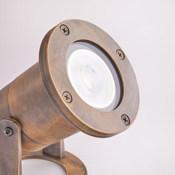 Pooky - Zennor Ip65 Garden Spotlight - Adjustable Bracket - Bronze