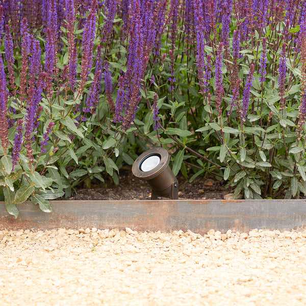 Pooky - Zennor Ip65 Garden Spotlight - Adjustable Bracket - Bronze