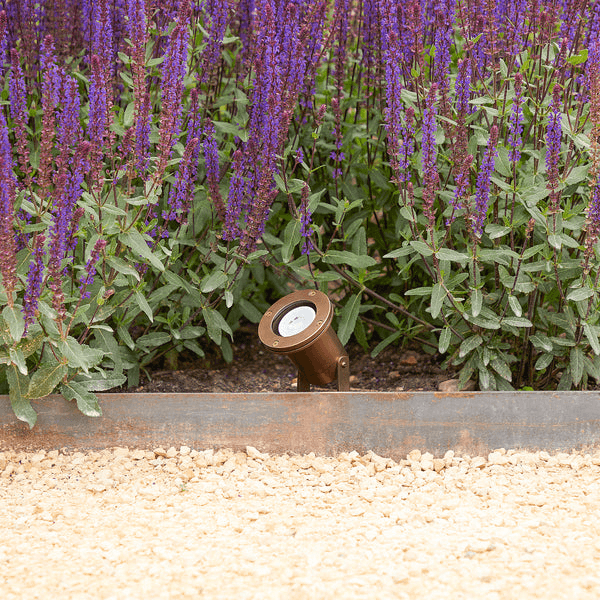 Pooky - Zennor Ip65 Garden Spotlight - Adjustable Bracket - Brass