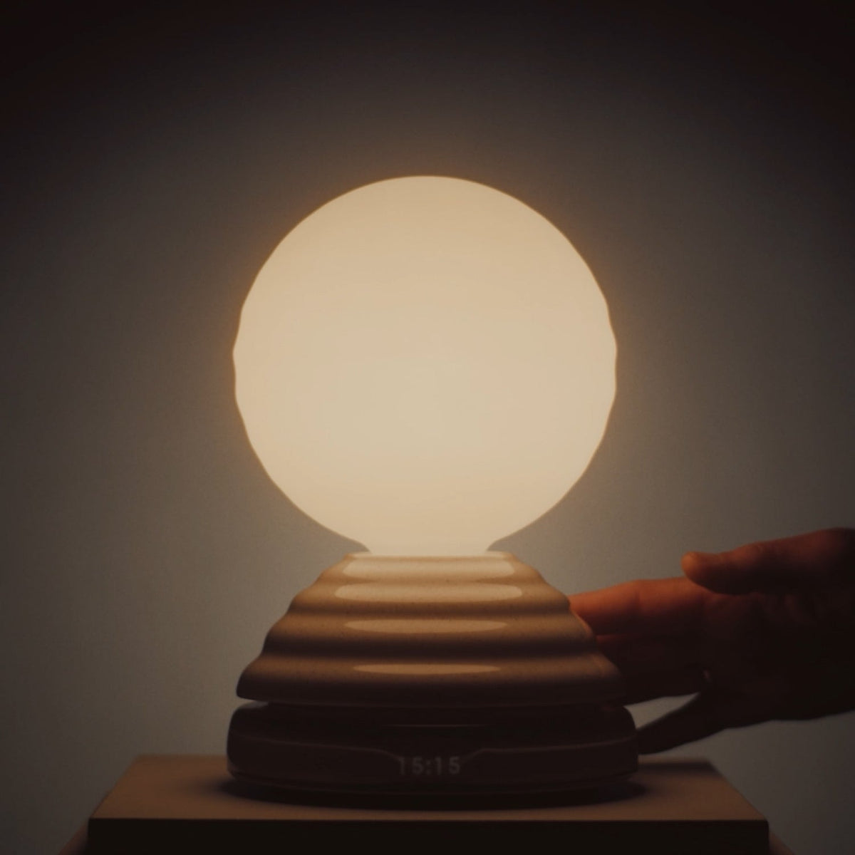 Tala Wake Sleep Light in Pebble White