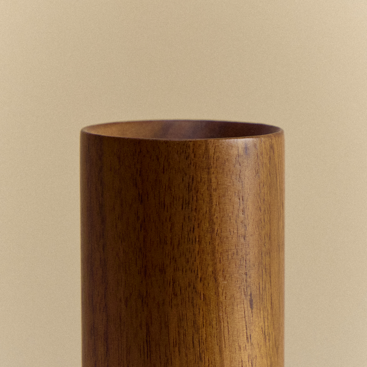 Tala Knuckle Table Lamp in Walnut + Sphere IV