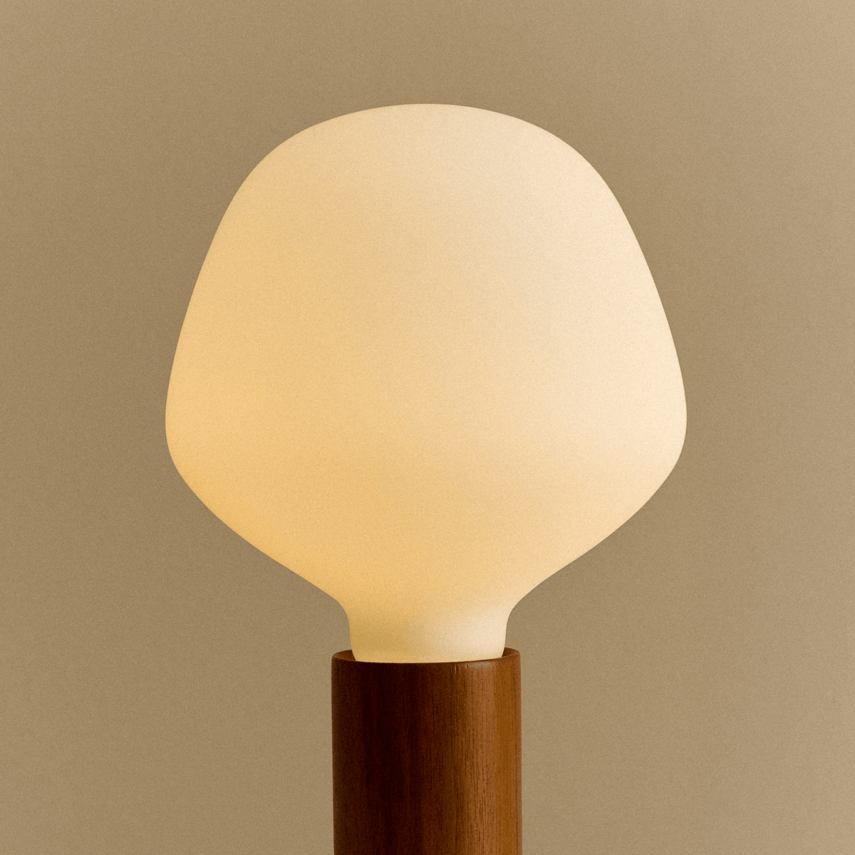 Tala Knuckle Table Lamp in Walnut + Enno