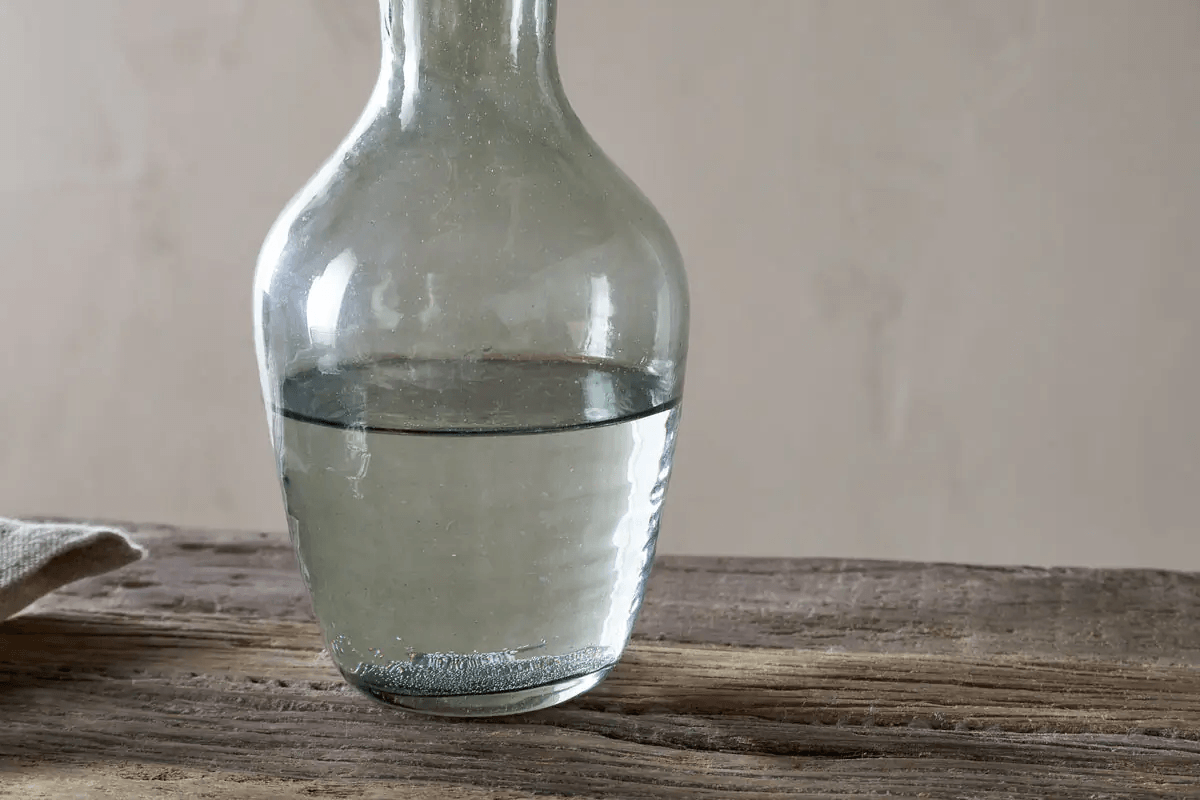 Nkuku - Yala Hammered Jug - Sage Green
