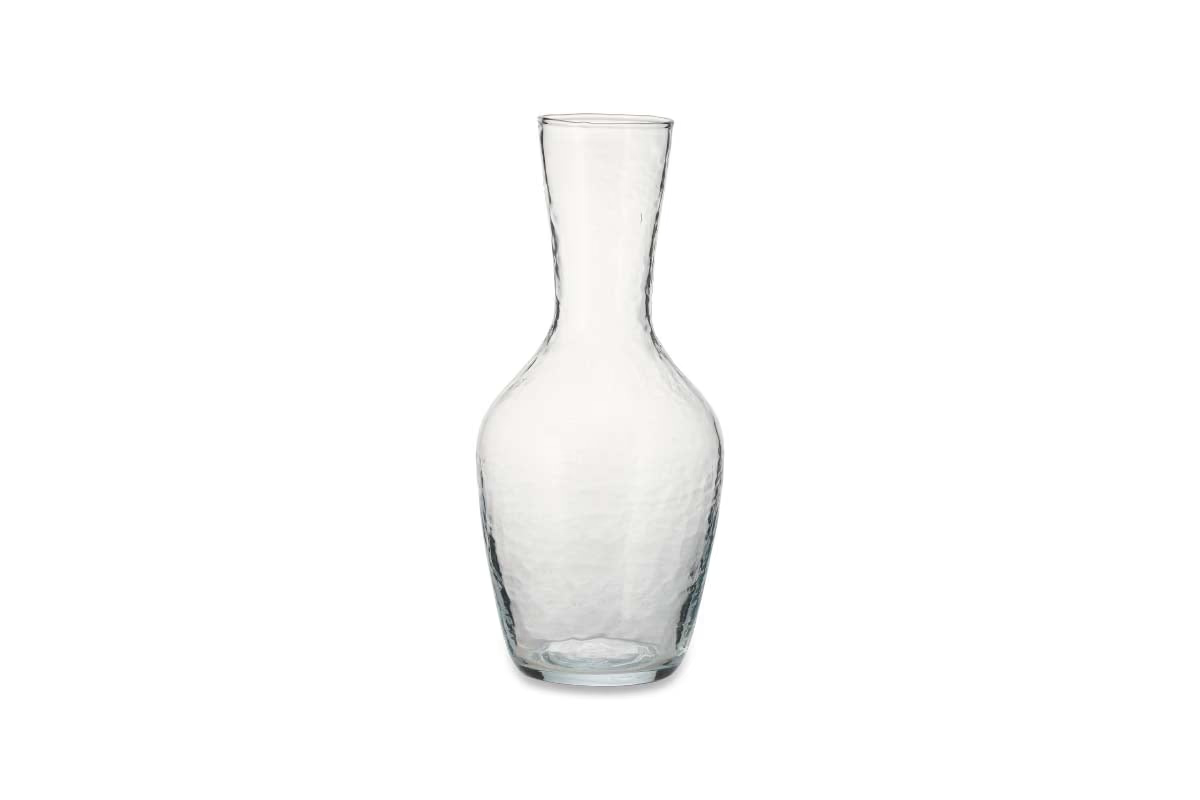Nkuku - Yala Hammered Jug - Clear Glass