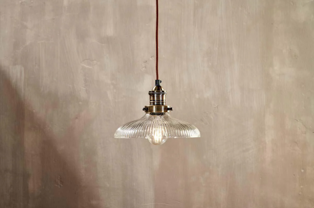 Nkuku Zowie Recycled Glass Pendant - Small