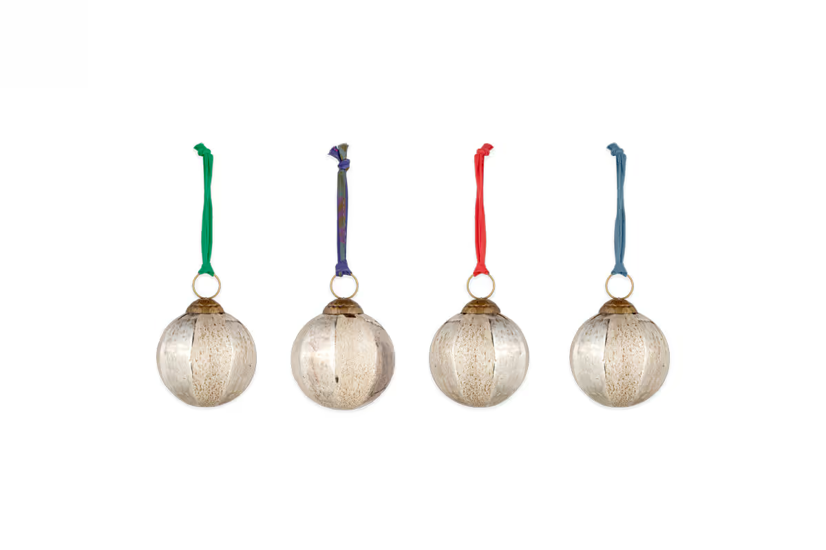 Nkuku - Zuri Baubles - Gold (Set of 4)