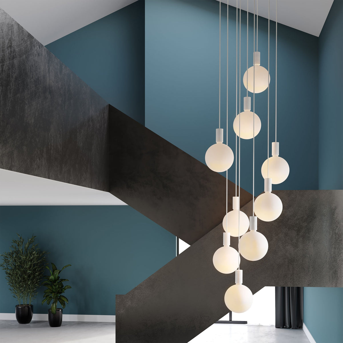 Tala Tala Alumina Nine Pendant + Sphere V