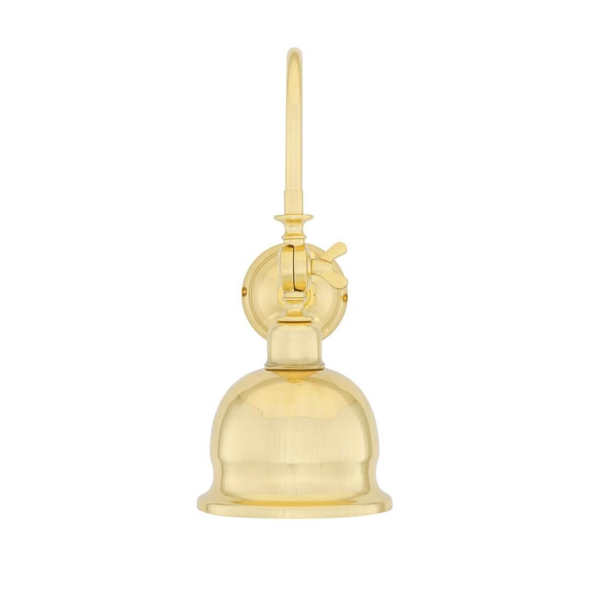 Mullan - Apia Vintage Swivel Brass Picture Light - Polished Brass Finish
