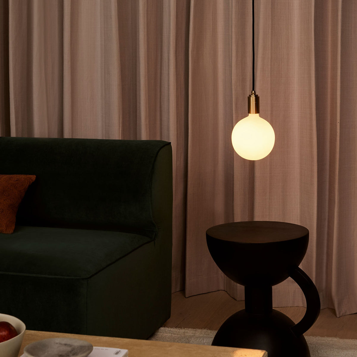 Tala Sphere IV Plug-In Pendant in Graphite