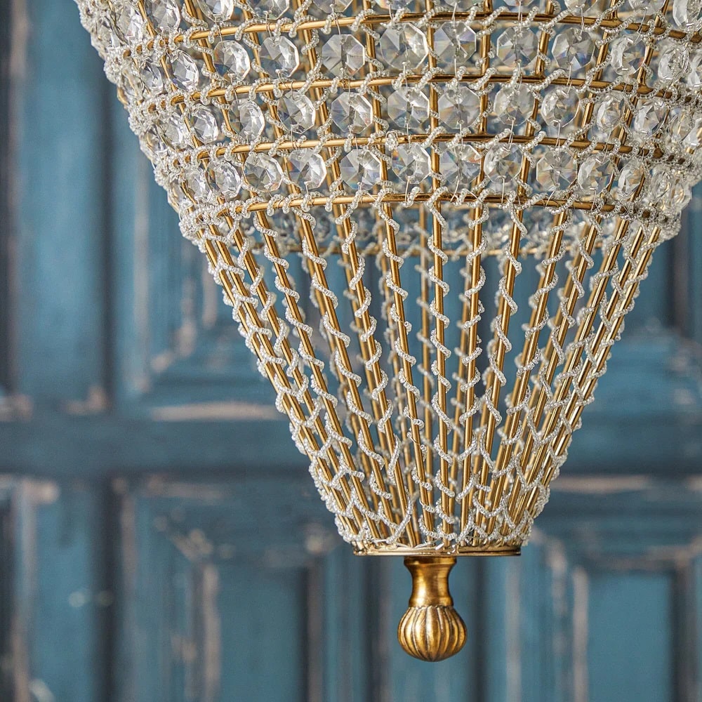Pooky Lachrymose Large Crystal Chandelier