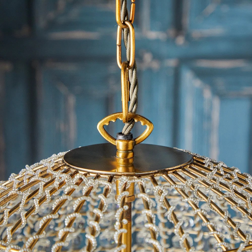 Pooky Lachrymose Large Crystal Chandelier