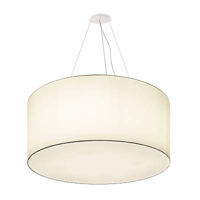 Contardi Lighting Circus LED SO Suspension 75 Lamp - White Cotton 886